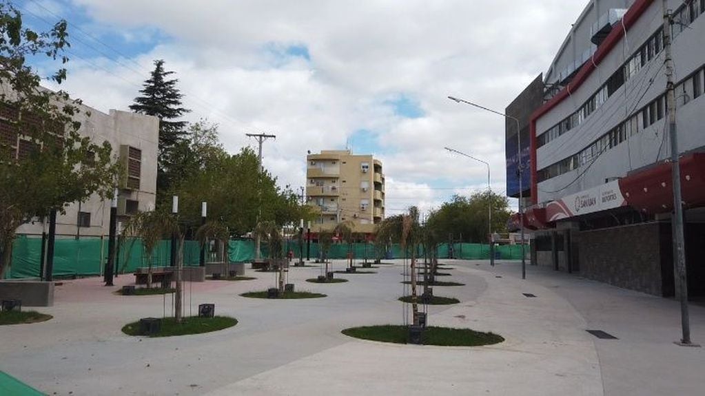 El patio de las palmeras.