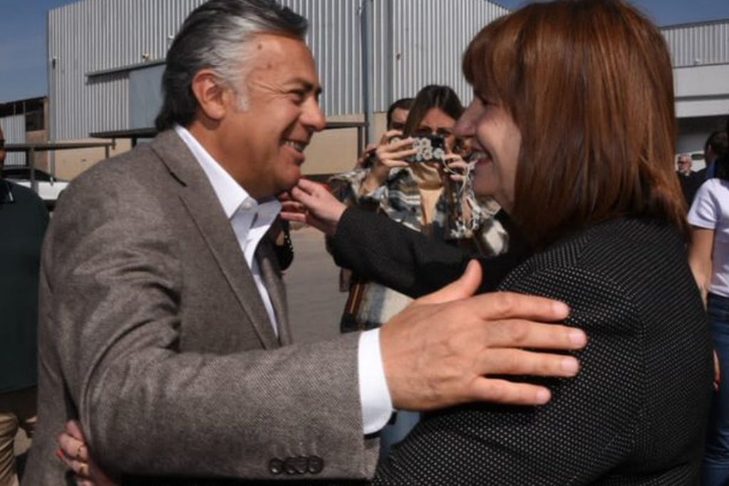 Patricia Bullrich en Mendoza: elogió a Cornejo pero no menciono con quién ira en la fórmula presidencial