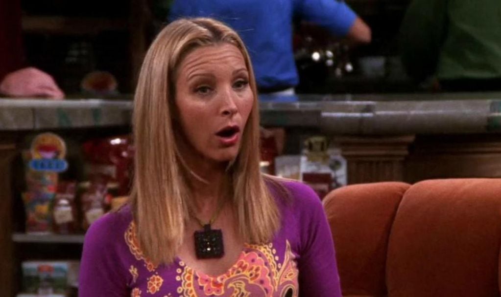 Lisa Kudrow como Phoebe en "Friends". (DPA) 