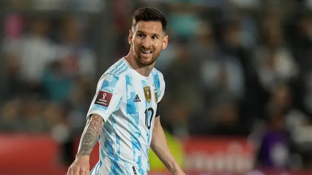 Lionel Messi. Argentina vs Brasil en San Juan. (AP)