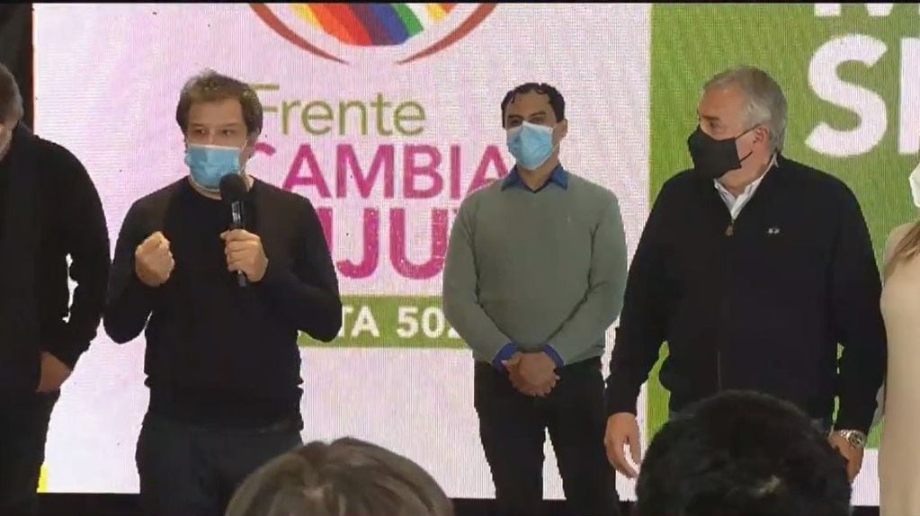 Facundo Manes y Martín Lousteau llegaron a la provincia para acompañar a los candidatos y dirigentes de Cambia Jujuy.
