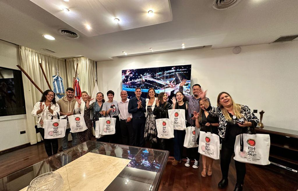 Periodistas paraguayos visitaron Villa Carlos Paz