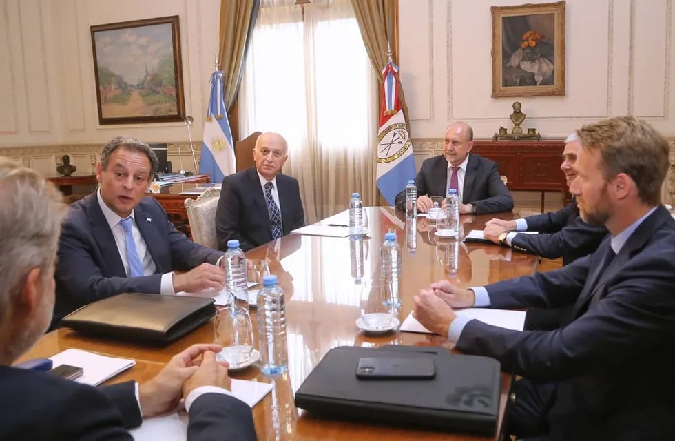 El rafaelino se reunió con el procurador general de la Nación, Eduardo Casal.