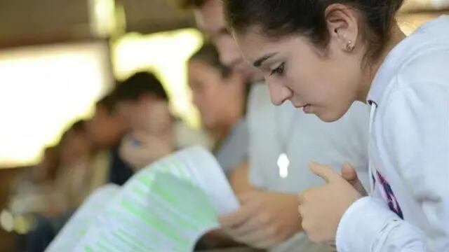 Ayuda universitaria. Estudiantes de la UNC serán capacitados para apoyar a alumnos secundarios. (LaVoz/Archivo)