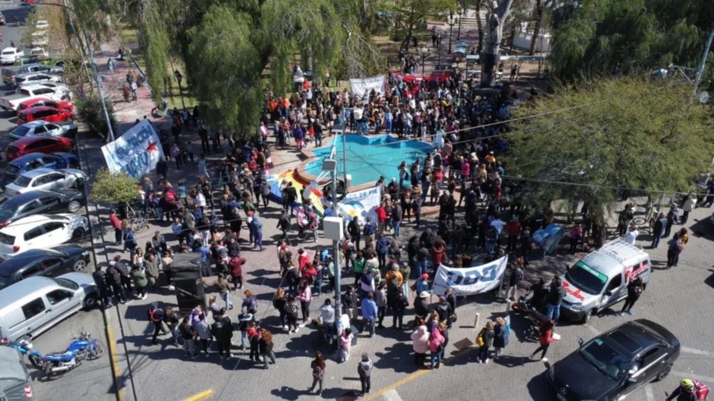 Movilización en San Luis en repudio al intento de asesinato a Cristina Kirchner