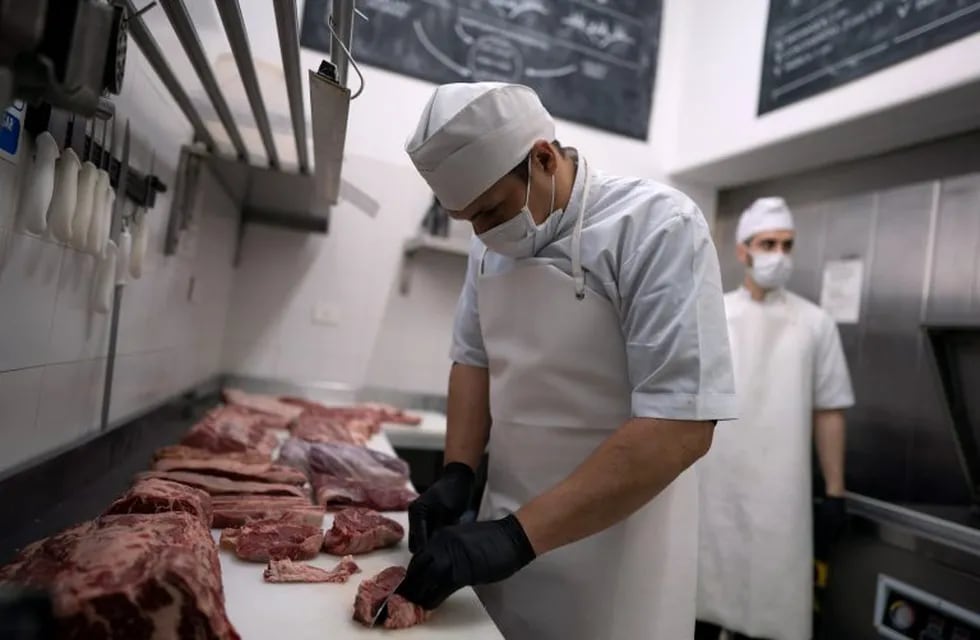 Carne en "Precios Cuidados". Foto: AP/Victor R. Caivano.