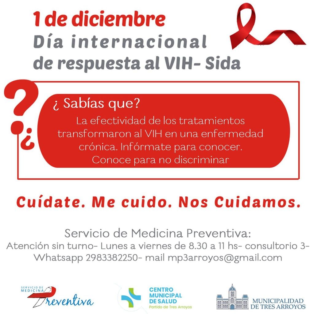 Día Internacional de Respuesta al VIH – Sida