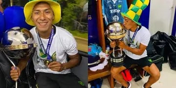 Un salteño fue parte del triunfo de la Copa Sudamericana con Defensa y Justicia
