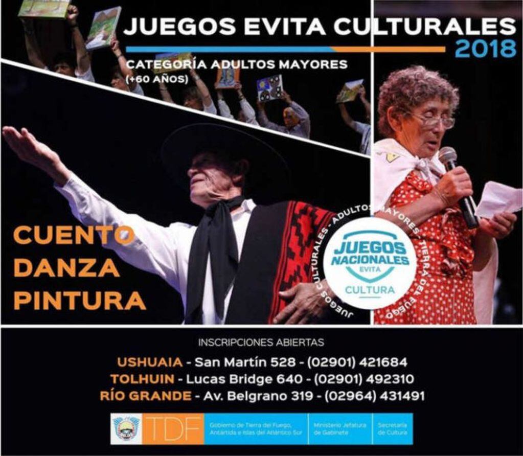Juegos Evita Culturales 2018