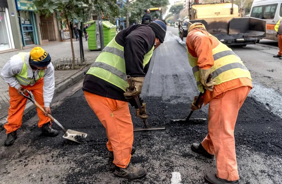 La Municipalidad de Rosario anunció nuevas obras de repavimentación.