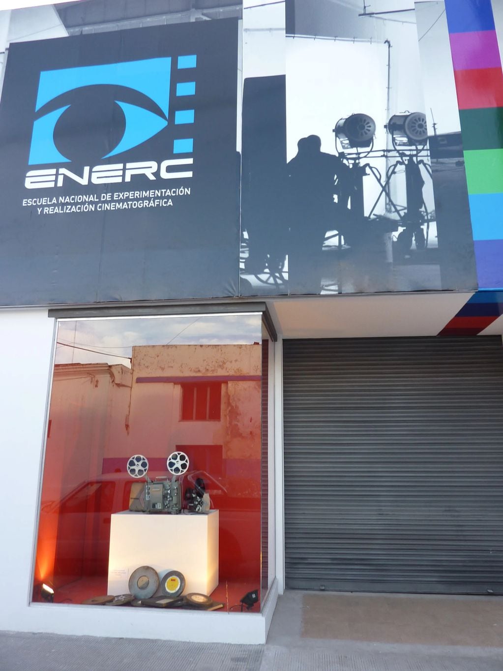 Escuela Nacional de Experimentación y Realización Cinematográfica (ENERC) Sede Jujuy, en calle Sarmiento 365 de esta capital.