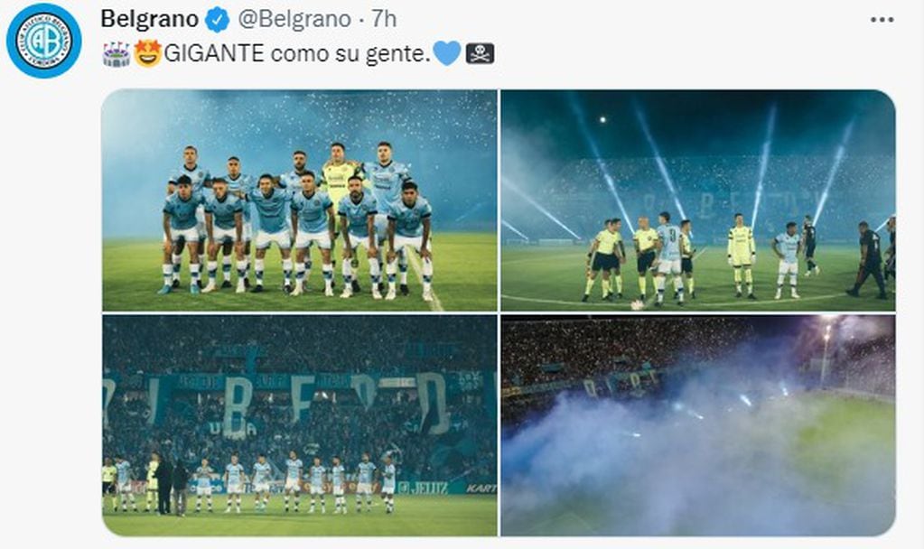 Una fortaleza. El Gigante lo vio siempre ganador a Belgrano en lo que va del torneo.