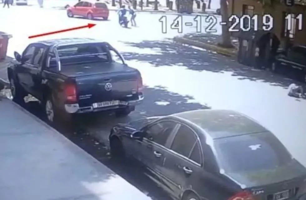 Crimen en Puerto Madero (Foto: captura video)
