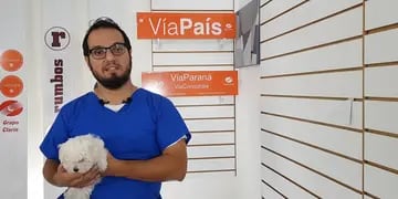 médico veterinario Santiago González