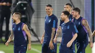 Entrenamiento de Argentina 