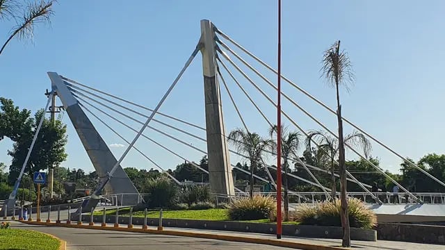 Puente Centenario de Villa Carlos Paz. Diciembre 2020.