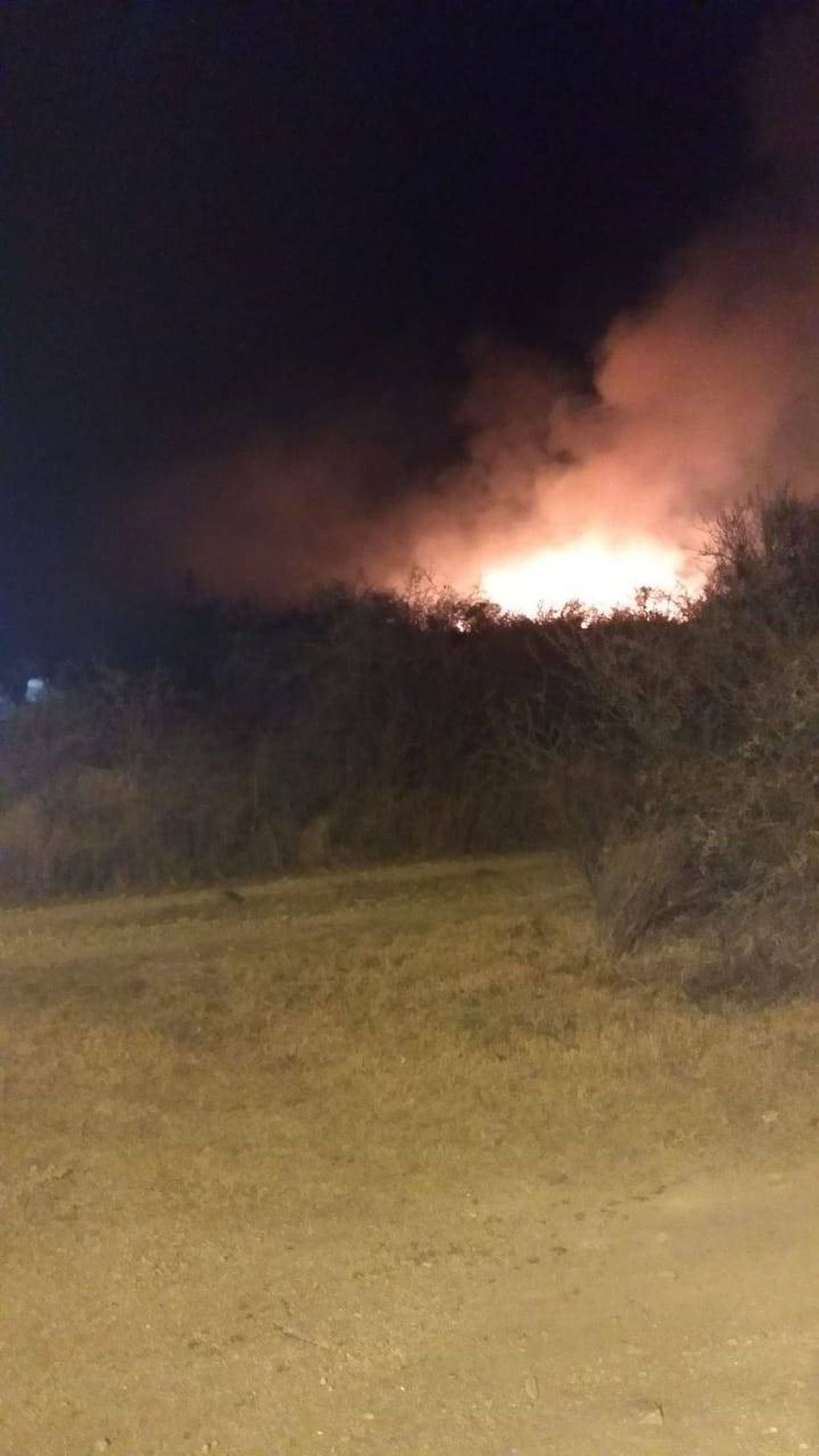 Incendio en San Lorenzo