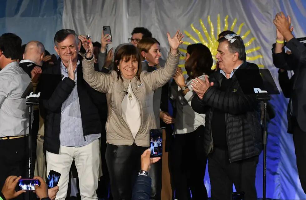 Patricia Bullrich realizó su cierre de campaña en Río Cuarto.