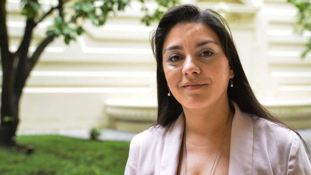 Carolina Pérez, funcionaria del Ministerio de Desarrollo de Jujuy, a cargo del plan de voluntariado estudiantil “Mi promo ayuda 2020”.