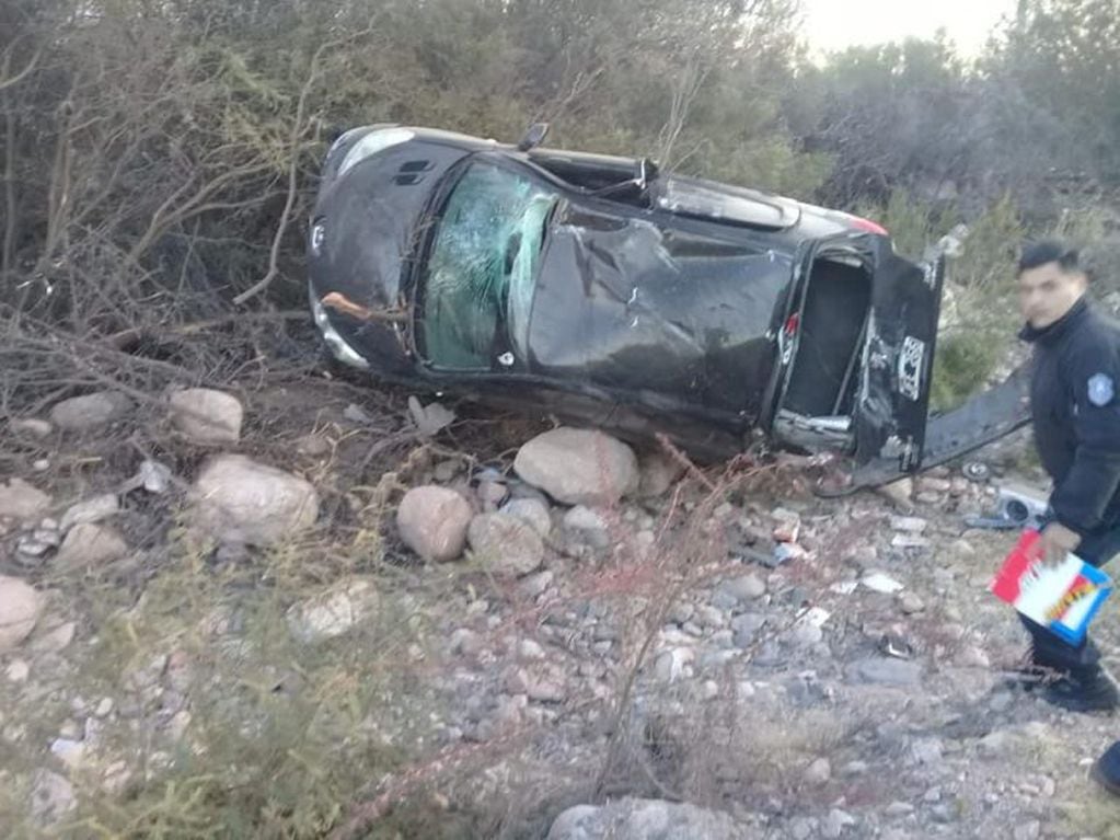 Accidente de tránsito sobre Ruta Nacional 40.