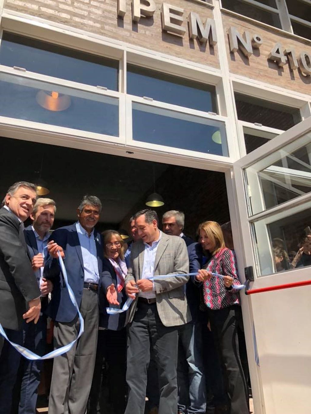 Inauguración del IPEM 410 de Villa Allende.