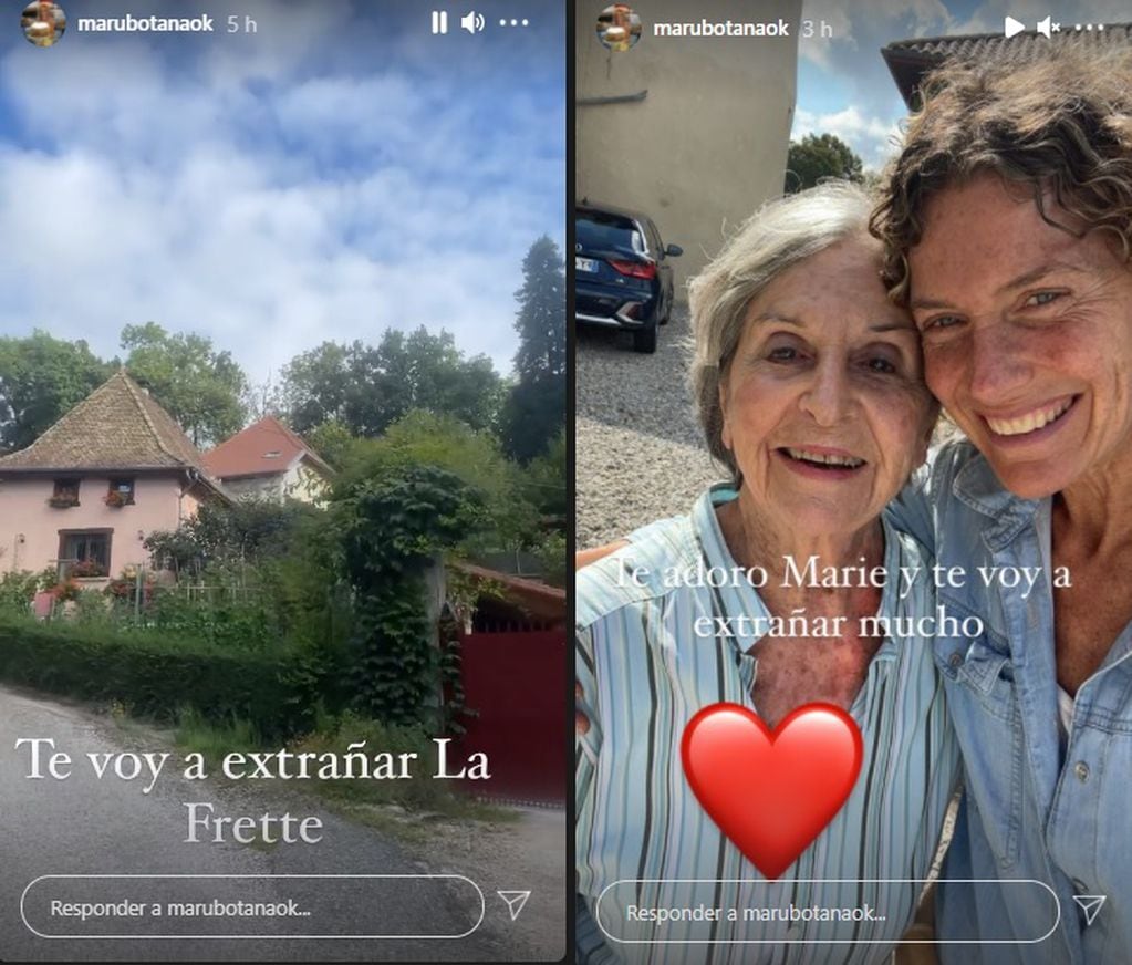 Maru Botana está varada en un castillo de Francia y mostró la propiedad en Instagram