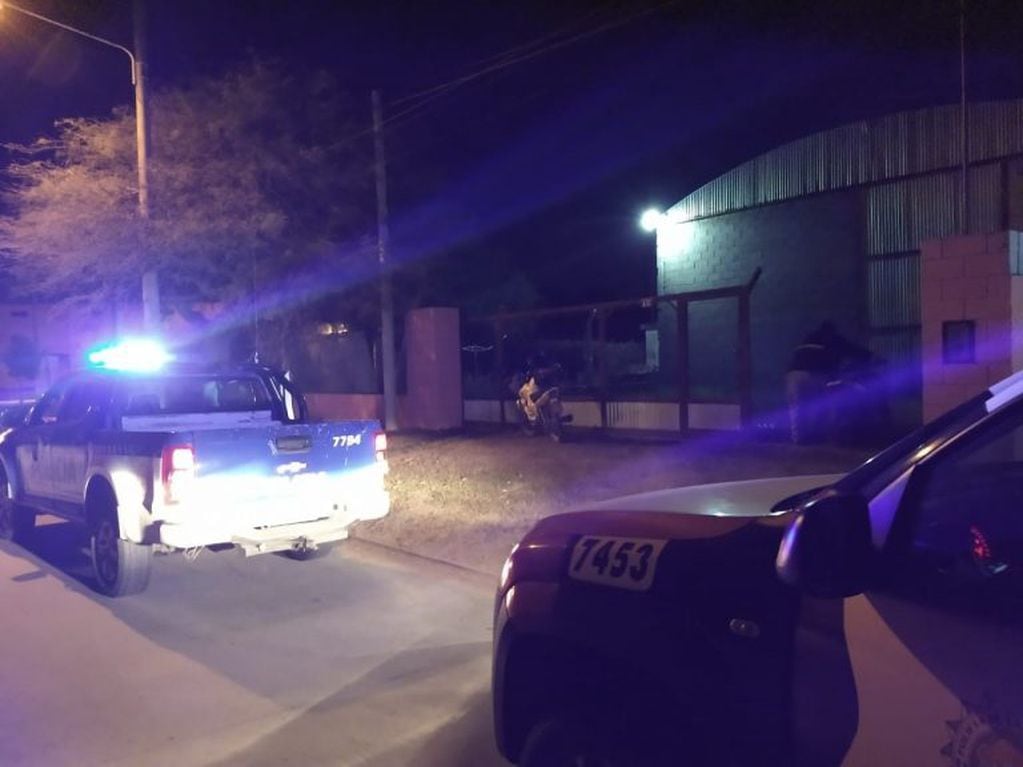 Controles Vehiculares en Arroyito entre Policia y Municipalidad