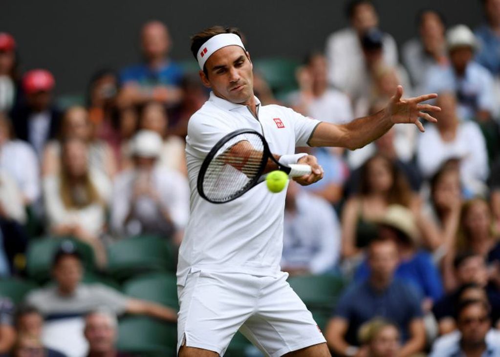 Roger Federer, uno de los máximos referentes de Wimbledon. Foto: REUTERS/Tony O'Brien
