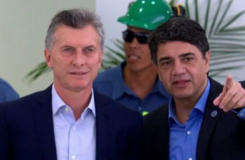 Jorge Macri con Mauricio Macri