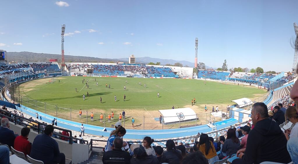 El estadio de Gimnasia de Jujuy. La casi segura sede para el Racnig-River por Copa Argentina.