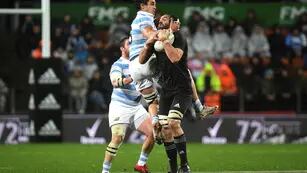 Los Pumas perdieron con los All Blacks.