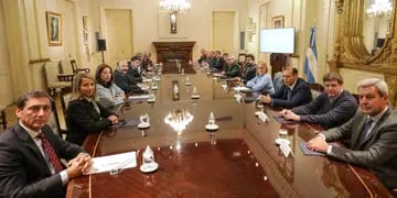 Reunión Alberto Fernández con gobernadores