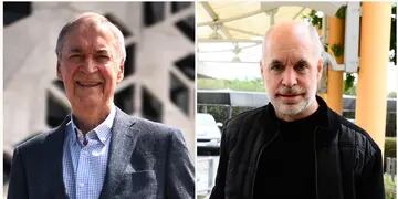 Elecciones 2023: Juan Schiaretti y Horacio Rodríguez Larreta