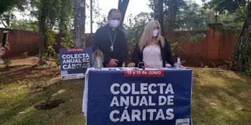 Iguazú: conferencia de prensa sobre la colecta anual de Cáritas