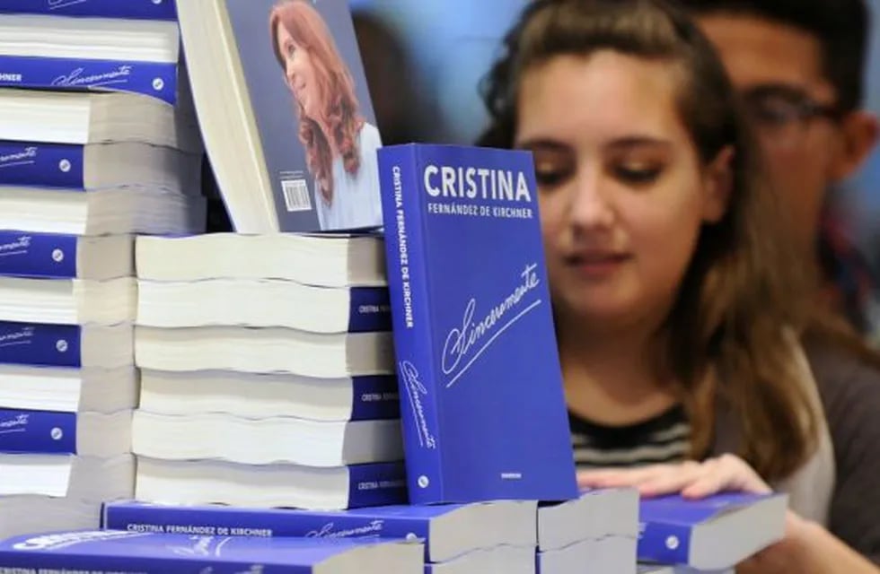 Libro de Cristina Kirchner. (Juano Tesone)