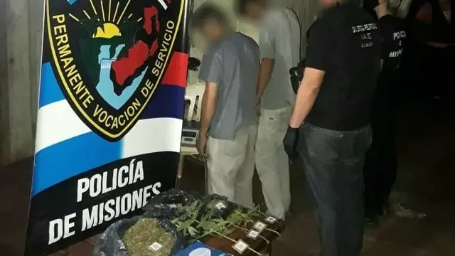 Desbarataron un kiosco narco en San Javier y detuvieron a dos personas