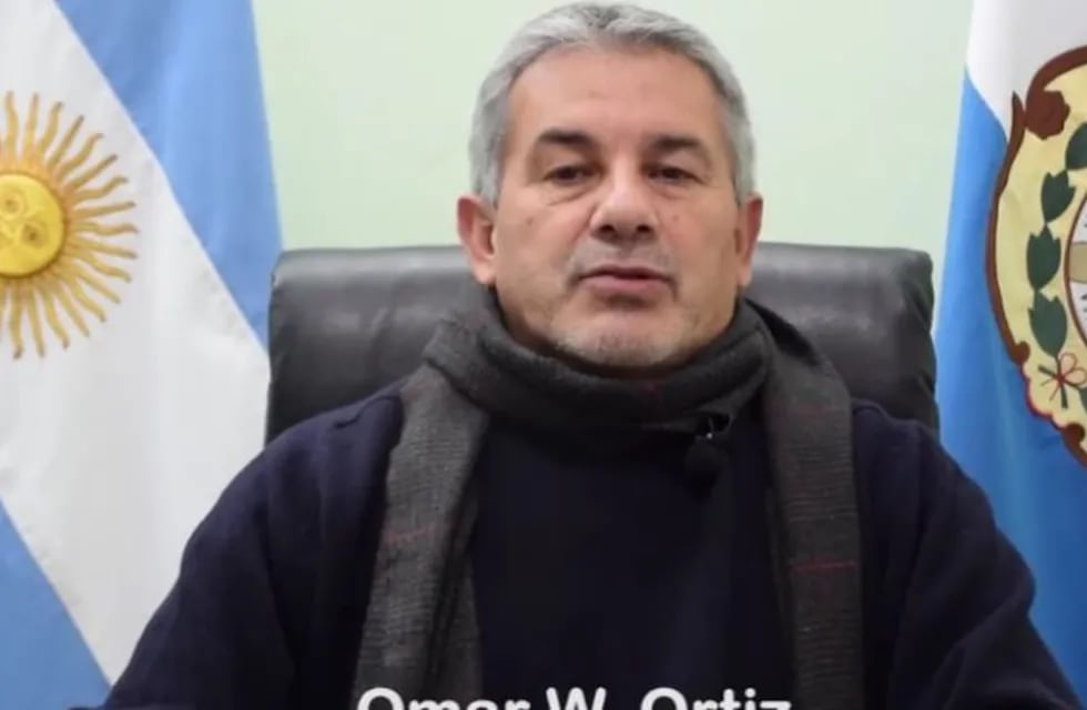 Omar Ortiz, el intendente de Valle Fértil.
