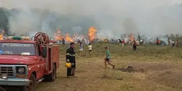 Ya son 600 hectáreas las consumidas por el fuego en Itacaruaré