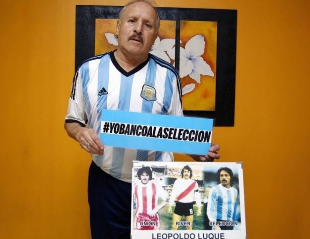 Leopoldo Jacinto Luque, campeón del mundo en 1978: "Soy el primer hincha de la Argentina".