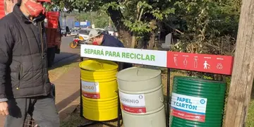 Puerto Iguazú se suma a la separación de residuos
