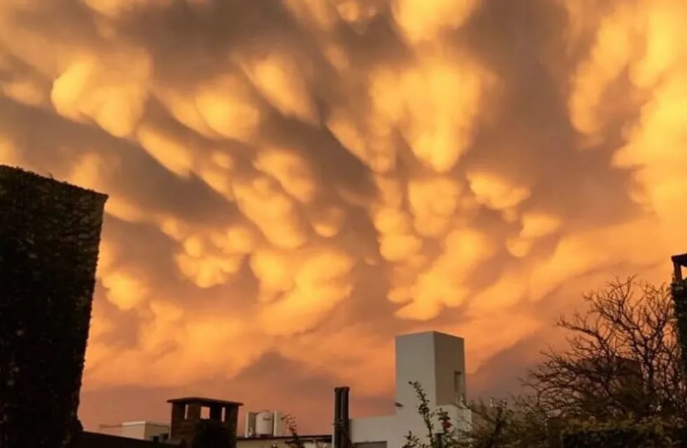 Nubes en Córdoba.