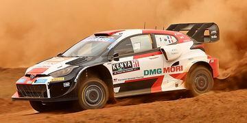 Ogier manda con el Yaris en el Safari Rally de Kenia.