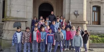 Alumnos de la Escuela Agropecuaria visitaron el Palacio Municipal