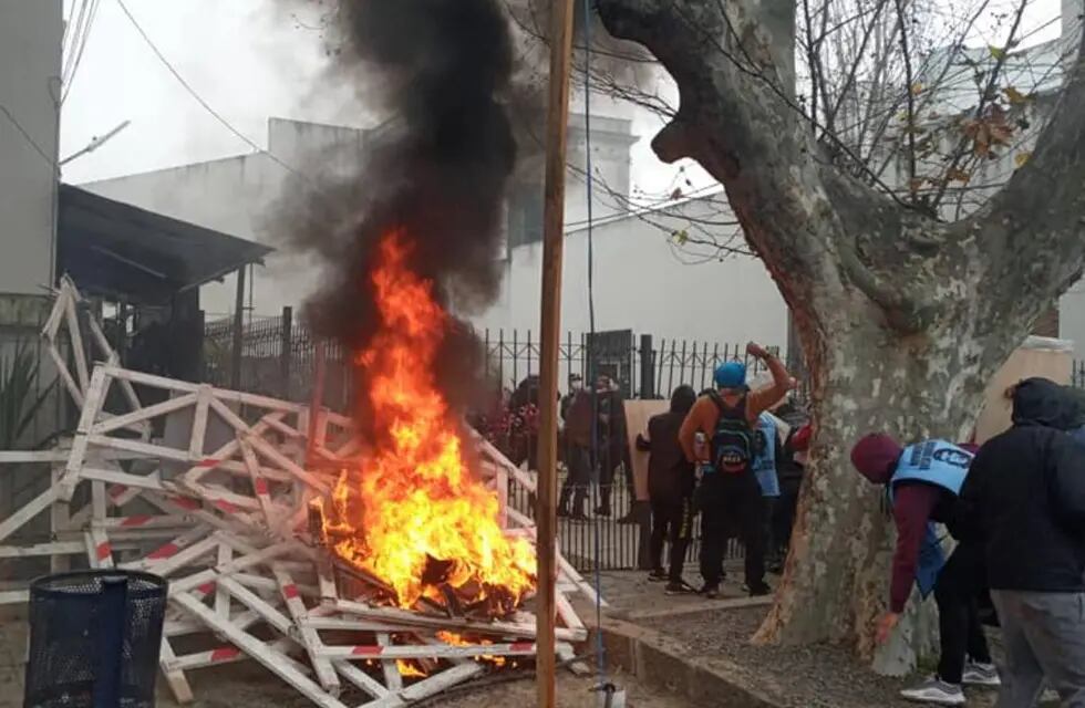 Incidentes en la Municipalidad de Lomas de Zamora.