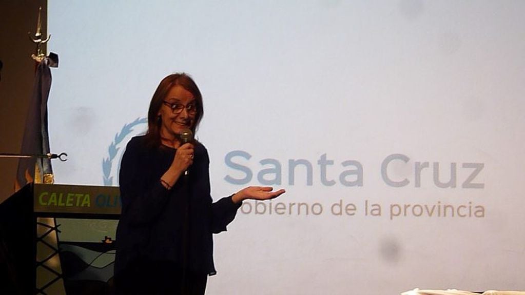 Alicia Kirchner, gobernadora de Santa Cruz.