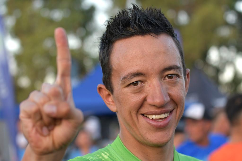 El colombiano Nicolás Paredes se consagró en la 47° edición de la Vuelta Ciclista de Mendoza
Foto: Orlando Pelichotti