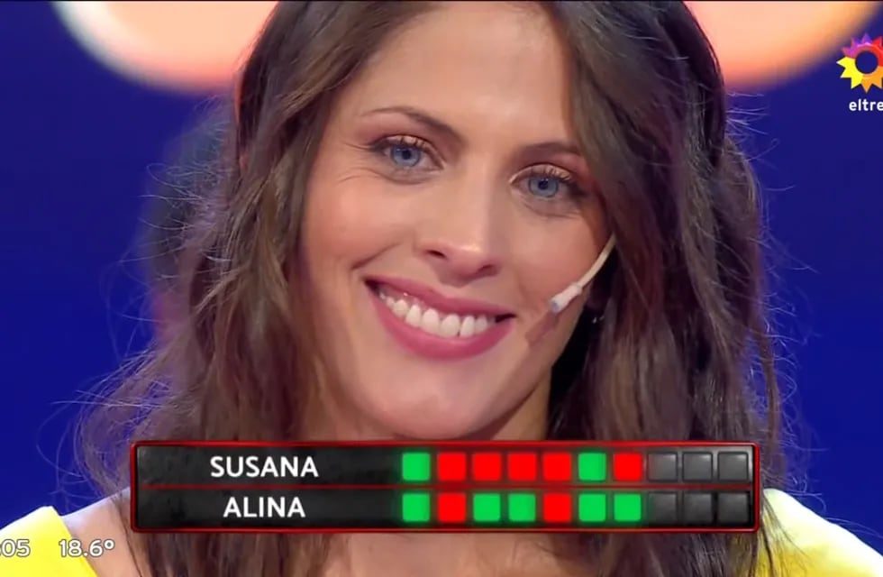 Alina estuvo en “Los 8 escalones” en Canal 13.