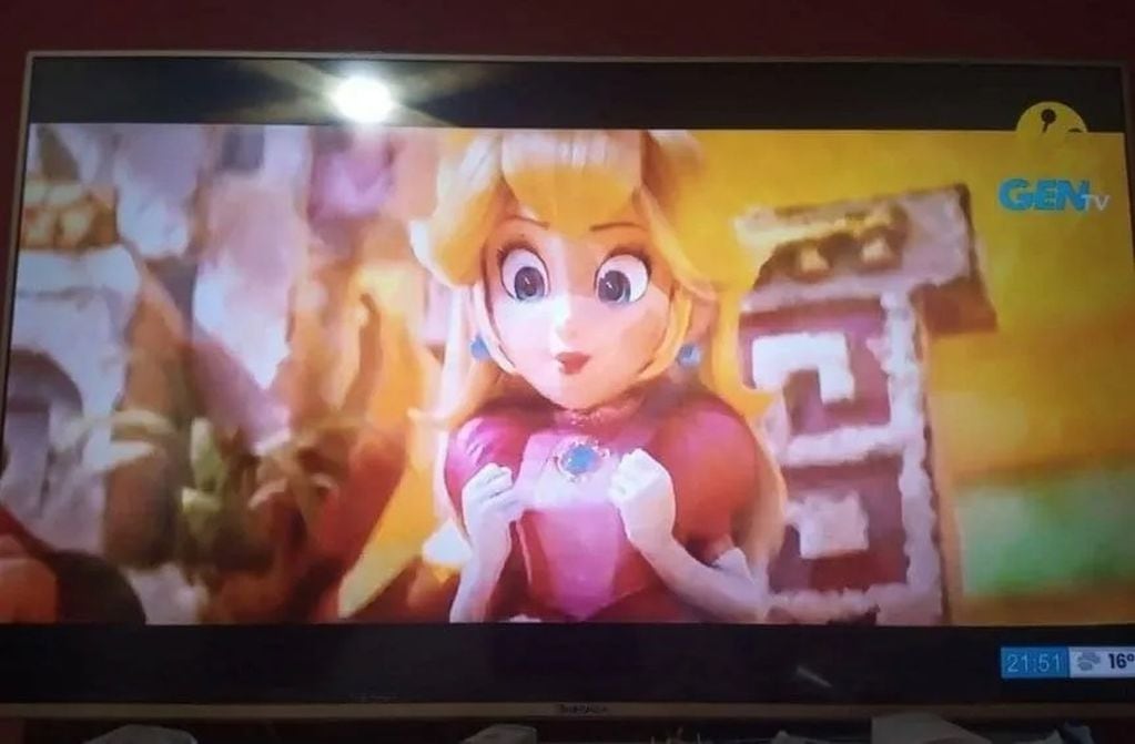 El canal GenTV estrenó Super Mario Bros sin permiso