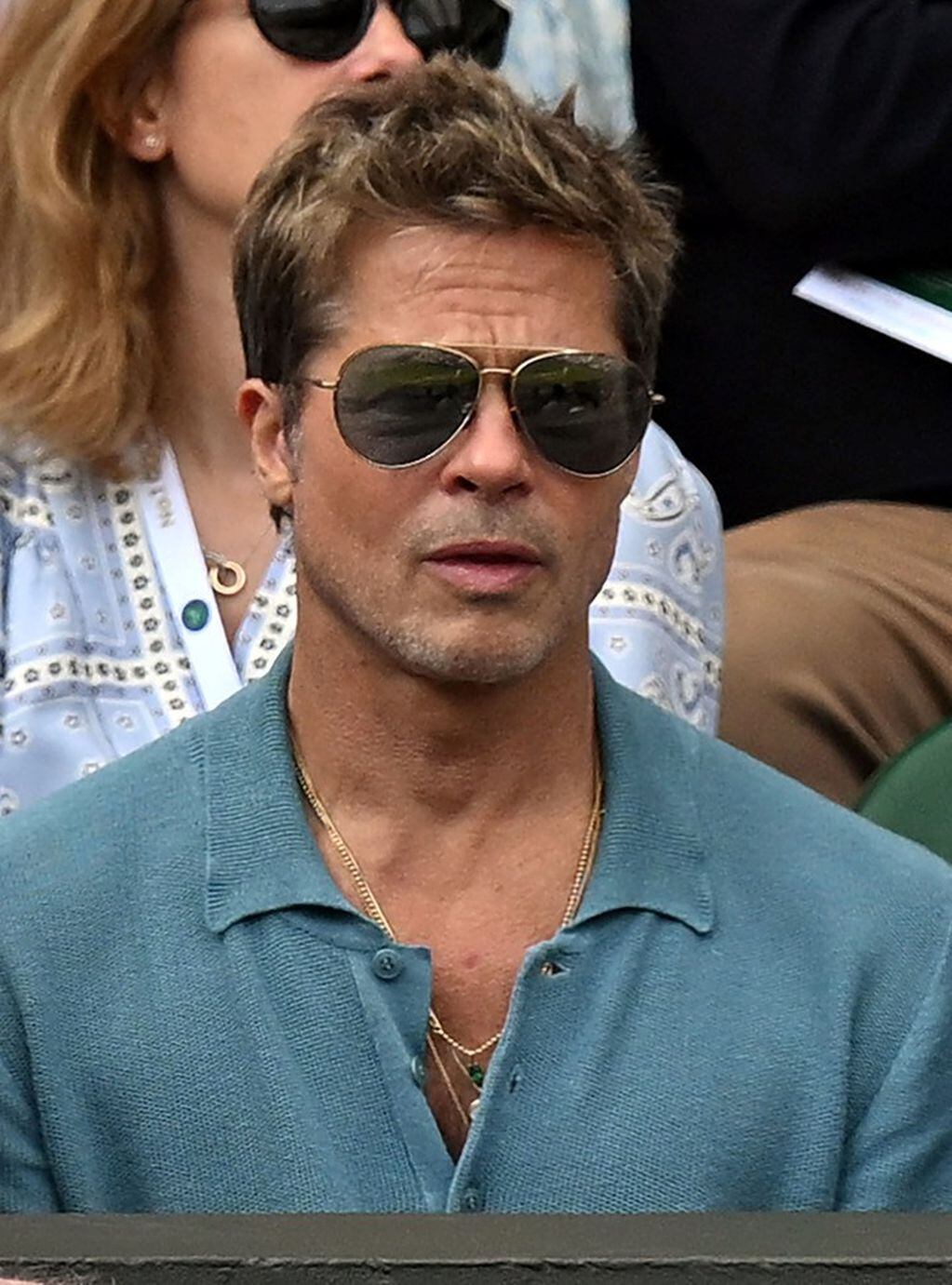 Brad Pitt a sus 60 años.