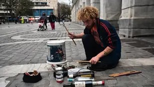 Ramiro Soler artista callejero